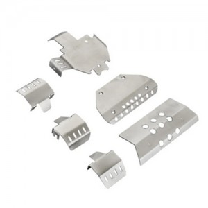 Stainless Steel Chassis Armor Axle Protector Skid Plate For 1/10 TRAXXAS TRX-6 AMG G63 RC Truck 88096-4 - TZP-G63