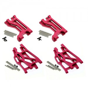 Aluminum Front & Rear Upper Lower Suspension Arm 8998 8999 For 1/10 RC TRAXXAS MAXX MONSTER 89086-4 - TRX-89988999/RE