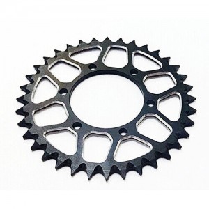Aluminum 7075 HUB CHAIN SPROCKET LOS262003 FOR 1/4 LOSI PROMOTO MX MOTOR BIKE - BLACK - RS-LOS262003/BK