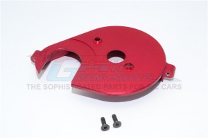 GPM YT038GCP ALUMINIUM SPUR GEAR COVER PLATE 1/10 AXIAL YETI ROCK RACER - Red - YT038GCP-R