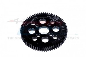 GPM XV2070TS-BK CARBON STEEL HIGH SPEED M0.6 MODULE SPUR GEAR 70T 51694  TAMIYA 1/10 4WD XV-02 PRO CHASSIS CAR 58707 - XV2070TS-BK