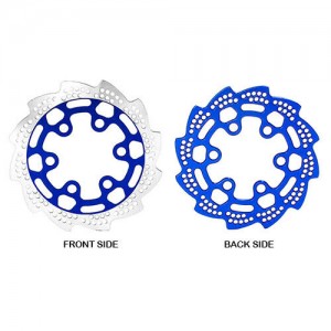 ALUMINUM 7075 REAR BRAKE DISK LOS262010 FOR LOSI 1/4 PROMOTO-MX MOTORCYCLE LOS06000 - BLUE - RS-LOS262010/BU
