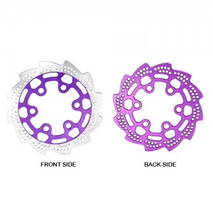 ALUMINUM 7075 REAR BRAKE DISK LOS262010 FOR LOSI 1/4 PROMOTO-MX MOTORCYCLE LOS06000 - PURPLE - RS-LOS262010/PU