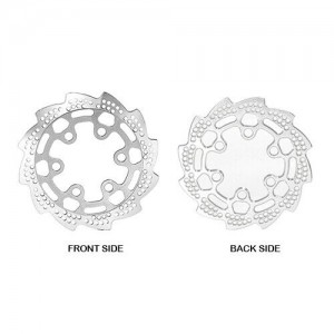 ALUMINUM 7075 REAR BRAKE DISK LOS262010 FOR LOSI 1/4 PROMOTO-MX MOTORCYCLE LOS06000 - SILVER - RS-LOS262010/SI