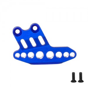 ALUMINUM 7075 CHAIN GUARD PROTECTOR LOS264000 FOR 1/4 LOSI PROMOTO MX MOTOCYCLE - BLUE - RS-LOS264000/BU