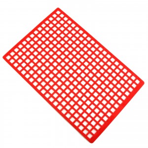 DIY Rubber Window Luggage Nets 21.5 x 14.5cm For TRAXXAS TRX-4 UDR SLASH AXIAL SCX10 RR10 CAPRA - RED - RS-RWN01/RE