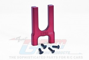 GPM MAK017AN ALUMINUM 7075 FRONT CENTER DIFF MOUNT ARA320499 ARRMA 1/8 KRATON OUTCAST TALION TYPHON 6S BLX - RED - MAK017AN-R