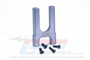 GPM MAK017AN ALUMINUM 7075 FRONT CENTER DIFF MOUNT ARA320499 ARRMA 1/8 KRATON OUTCAST TALION TYPHON 6S BLX - SILVER - MAK017AN-S