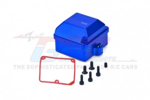 GPM MAK026 ALUMINUM 7075-T6 RADIO BOX SET AR320422 FOR ARRMA 1/8 KRATON OUTCAST TALION TYPHON 6S BLX - BLUE - MAK026-B