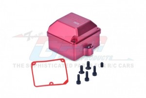 GPM MAK026 ALUMINUM 7075-T6 RADIO BOX SET AR320422 FOR ARRMA 1/8 KRATON OUTCAST TALION TYPHON 6S BLX - RED - MAK026-R