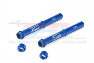 GPM MX142 ALUMINUM 7075 FORK TUBE SET LOS263005 FOR LOSI 1/4 PROMOTO-MX MOTORCYCLE LOS06000 - BLUE - MX142-B