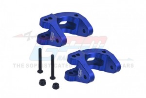 GPM MGO019 ALUMINUM 7075 FRONT C HUBS ARA330818 ARRMA 1/10 GORGON 4X2 MEGA 550 ARA3230 - BLUE - MGO019-B