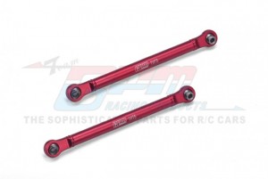 GPM MGO162 ALUMINUM 7075 FRONT STEERING LINK ROD ARA330753 ARRMA 1/10 2WD GORGON 4X2 MEGA 550 ARA3230 - RED - MGO162-R