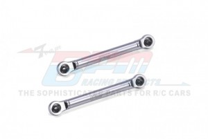 GPM MGO057 ALUMINUM 7075 REAR LINK ROD ARA330753 ARRMA 1/10 2WD GORGON 4X2 MEGA 550 ARA3230 - SILVER - MGO057-S