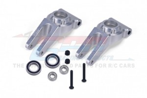 GPM MGO022 ALUMINUM 7075 REAR HUB CARRIER AR330467 ARRMA 1/10 GORGON MONSTER - SILVER - MGO022-S