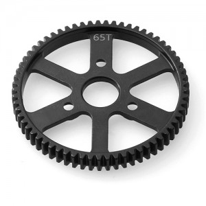 STEEL M0.8 32 PITCH 54 / 56 / 58 / 62 / 65 / 68T SPUR GEAR FOR TRAXXAS 1/10 E-REVO SUMMIT MONSTER - 65T - TRX-3960/65T