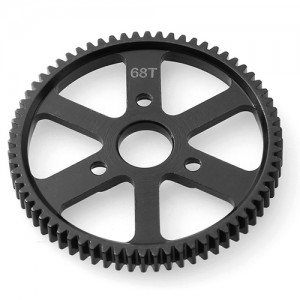 STEEL M0.8 32 PITCH 54 / 56 / 58 / 62 / 65 / 68T SPUR GEAR FOR TRAXXAS 1/10 E-REVO SUMMIT MONSTER - 68T - TRX-3961/68T