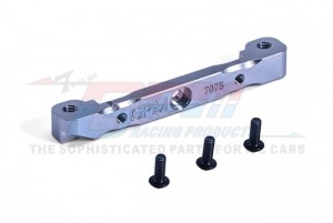 GPM MAK007N 7075 FRONT UPPER SUSPENSION MOUNT AR330379 ARRMA 1/8 KRATON OUTCAST OUTCAST TYPHON 6S BLX - SILVER - MAK007N-S