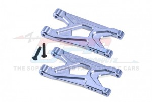 GPM MGO056 ALUMINUM 7075 REAR SUSPENSION ARMS ARA330751 RC ARRMA 1/10 2WD GORGON 4X2 MEGA 550 ARA3230 - SILVER - MGO056-S