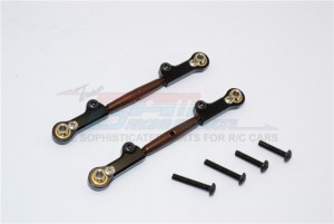 GPM YT054S SPRING STEEL UPPER ANTI-THREAD TIE  ROD WITH ALUMINIUM ENDS 1/10 AXIAL YETI ROCK RACER - YT054S-OC-BEBK