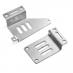 Stainless Steel Battery Bracket Mount For TAMIYA 1/14 RC Tractor Truck Man Scania - TRA05/SI