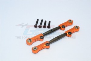 GPM YT054S SPRING STEEL UPPER ANTI-THREAD TIE  ROD WITH ALUMINIUM ENDS 1/10 AXIAL YETI ROCK RACER - YT054S-OC-BEOR