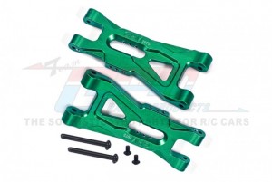 GPM MGO055 ALUMINUM 7075 FRONT UPPER SUSPENSION ARMS ARA330752 ARRMA 1/10 2WD GORGON 4X2 MEGA 550 MONSTER - GREEN - MGO055-G