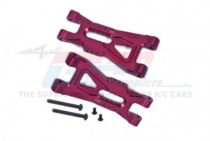 GPM MGO055 ALUMINUM 7075 FRONT UPPER SUSPENSION ARMS ARA330752 ARRMA 1/10 2WD GORGON 4X2 MEGA 550 MONSTER - RED - MGO055-R