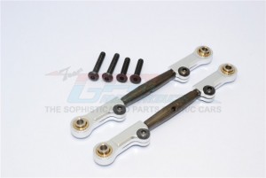 GPM YT054S SPRING STEEL UPPER ANTI-THREAD TIE  ROD WITH ALUMINIUM ENDS 1/10 AXIAL YETI ROCK RACER - Silver - YT054S-OC-BES
