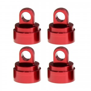 Aluminum Shock Caps 2667 For 1/10 RC Traxxas Slash 2WD 4X4 VXL Rustler Hoss Stampede - TRX-2667/RE