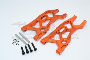 GPM YT055 ALUMINIUM FRONT LOWER ARM 1/10 RC AXIAL YETI ROCK RACER - Orange - YT055-OR