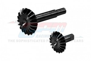 CARBON STEEL OUTPUT GEARS FOR THE #6780 CENTER DIFFERENTIAL 3956X TRAXXAS 1/10  RAPTOR R HOSS RUSTLER SLASH 4X4 - FR1200S/G2-BK