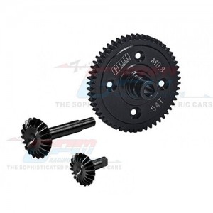 STEEL OUTPUT SPUR GEAR 6782 3956X FOR TRAXXAS 1/10 RC SLASH 4X4 HOSS RUSTLER - FR1200S-BK
