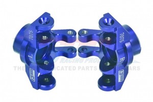 ALUMINUM 7075 FRONT STEERING BLOCK ARA320807 ARRMA 1/18 4WD GRANITE GROM MEGA 380 ARA2102 - BLUE - MGG021-B