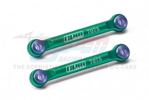 GPM MGG162 ALUMINUM 7075 FRONT STEERING LINK ROD ARA340201 ARRMA 1/18 4WD GRANITE GROM MEGA 380 MONSTER ARA2102 - GREEN - MGG162-G