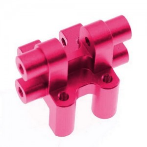ALUMINUM FRONT SHOCK TOWER BRACKET MOUNT For TAMIYA 1/10 RC BBX BB-01 BUGGY 58719 - RED - BB01-04/RE