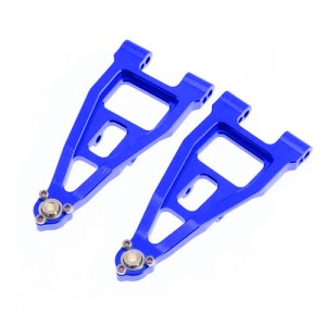 ALUMINUM FRONT LOWER SUSPENSION ARM For TAMIYA 1/10 RC BBX BB-01 BUGGY 58719 - BLUE - BB01-08/BU