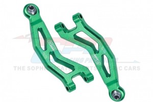 GPM MGG054 ALUMINUM 7075 FRONT UPPER SUSPENSION ARMS ARA330809 ARRMA 1/18 4WD GRANITE GROM MEGA 380 MONSTER ARA2102 - GREEN - MGG054-G