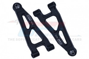 GPM MGG055 ALUMINUM 7075 FRONT LOWER  SUSPENSION ARMS ARA330809 ARRMA 1/18 4WD GRANITE GROM MEGA 380 MONSTER ARA2102 - BLACK - MGG055-BK