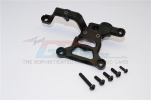 GPM TXM048C ALUMINIUM STEERING BELLCRANK SUPPORT FOR 6S TRAXXAS XMAXX 6S - Black - TXM048C-BK