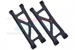 GPM MGG056 ALUMINUM 7075 REAR LOWER  SUSPENSION ARMS ARA330809 ARRMA 1/18 4WD GRANITE GROM MEGA 380 MONSTER ARA2102 - BLACK - MGG056-BK