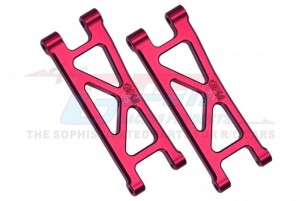 GPM MGG056 ALUMINUM 7075 REAR LOWER  SUSPENSION ARMS ARA330809 ARRMA 1/18 4WD GRANITE GROM MEGA 380 MONSTER ARA2102 - RED - MGG056-R