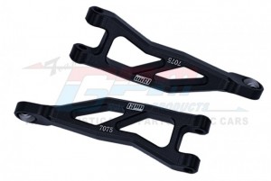GPM MGG057 ALUMINUM 7075 REAR UPPER  SUSPENSION ARMS ARA330809 ARRMA 1/18 4WD GRANITE GROM MEGA 380 MONSTER ARA2102 - BLACK - MGG057-BK
