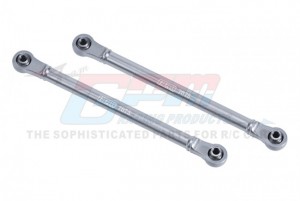 ALUMINUM 7075 FRONT STEERING LINK ROD 8547 TRAXXAS 1/7 UNLIMITED DESERT RACER 85076 - SILVER - UDR162-S