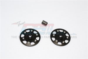 GPM YT115 ALUMINIUM SPUR GEAR ADAPTER 1/10 RC AXIAL YETI ROCK RACER - YT115-BK