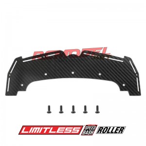 Carbon Fiber Front Splitter ARA320718 For ARRMA 1/7 LIMITLESS V2 ROLLER 6S BLX Roller ARA109011 - RS-ARA320718