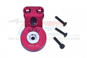 GPM MGO023T ALUMINUM 7075 SERVO SAVER STEERING 23T W. BUILT-IN SPRING ARA340192 ARRMA 1/10 GORGON 4X2 MEGA 550 MONSTER ARA3230ST1 - RED - MGO023T-R