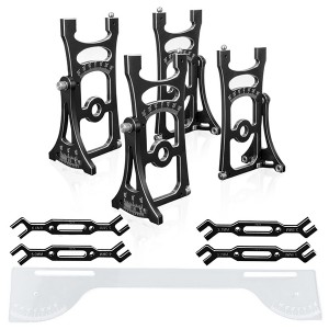 Professional Universal Aluminum Setup System W/ Tuning Wrench Set 1/7 1/8 Nitro And Electric RC On-Road Car - ST-011A/BK