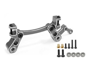 Aluminum Steering Saver Set ARA340200 For ARRMA 1/8 MOJAVE 4X4 4S BLX TRUCK ARA4404T1 - GUN SILVER - RS-ARA340200/GS