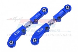 GPM MAM4057S ALUMINUM 7075 REAR UPPER ADJUSTABLE LINKS ARA330791 ARA330802 ARRMA 1/8 MOJAVE 4X4 4S BLX Desert Truck ARA4404 - BLUE - MAM4057S-B